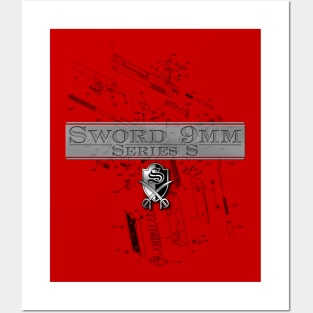 Sword 9mm Series S Diagram Posters and Art